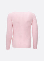 Blusa Tricot Sem Costura Rendada