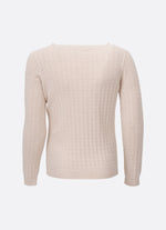 Blusa Tricot Sem Costura Rendada