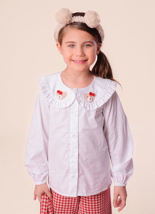 Camisa Tricoline Babadinhos Ursas