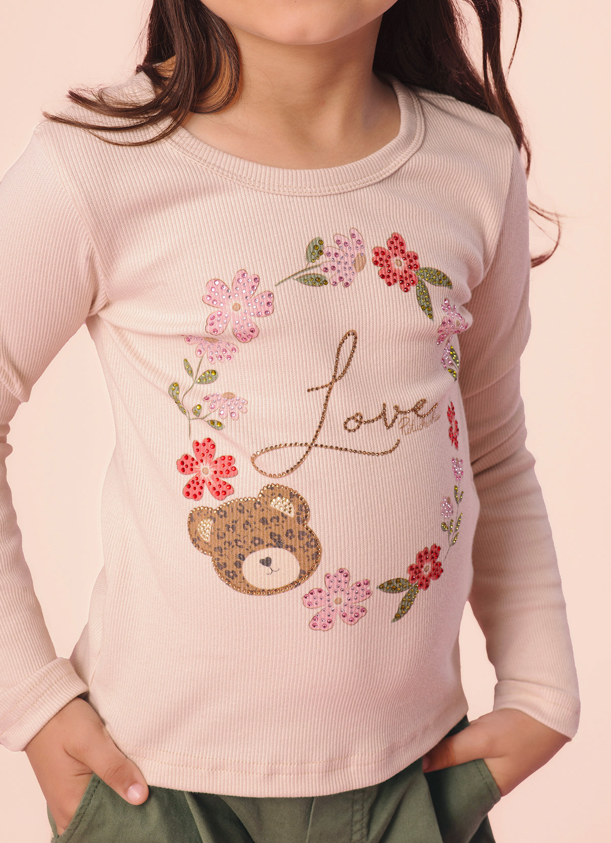 Blusa Ribana Serigrafia Love