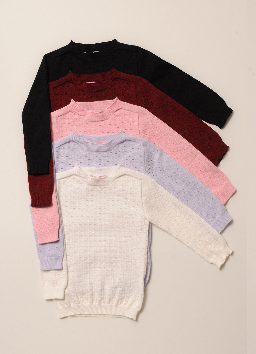 Blusa Tricot Ponto Rendado Sem Costura Pmini