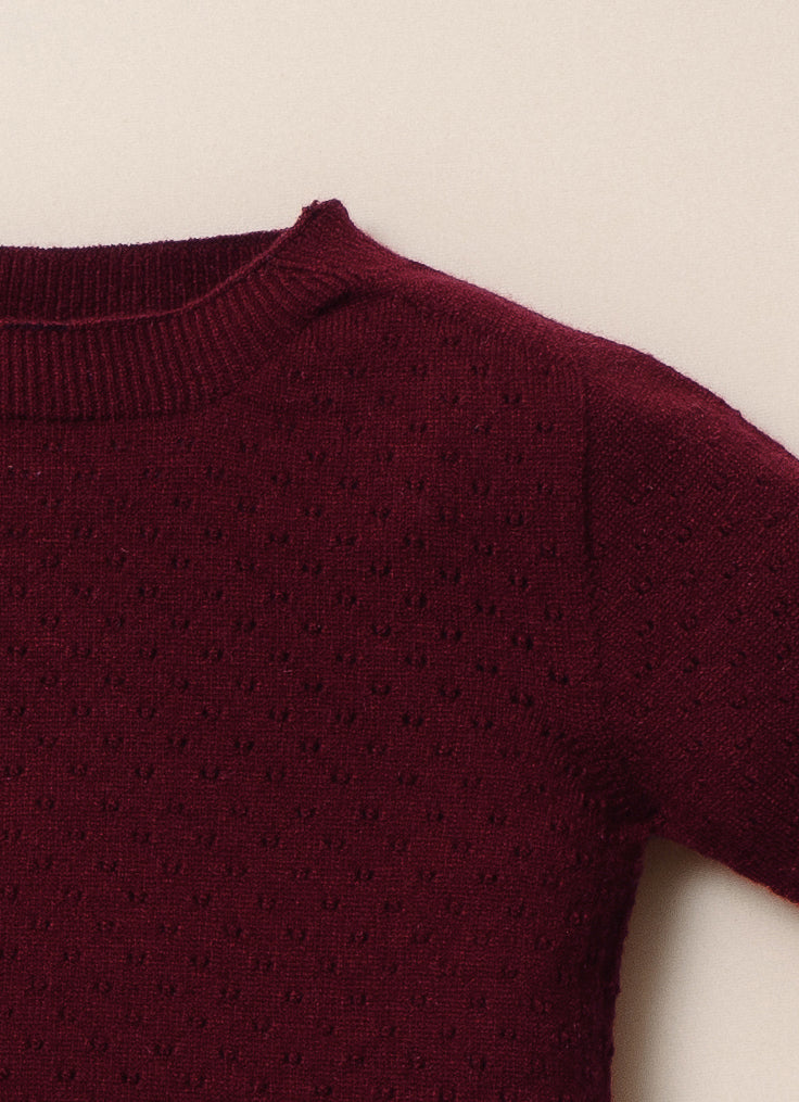 Blusa Tricot Ponto Rendado Sem Costura Pmini