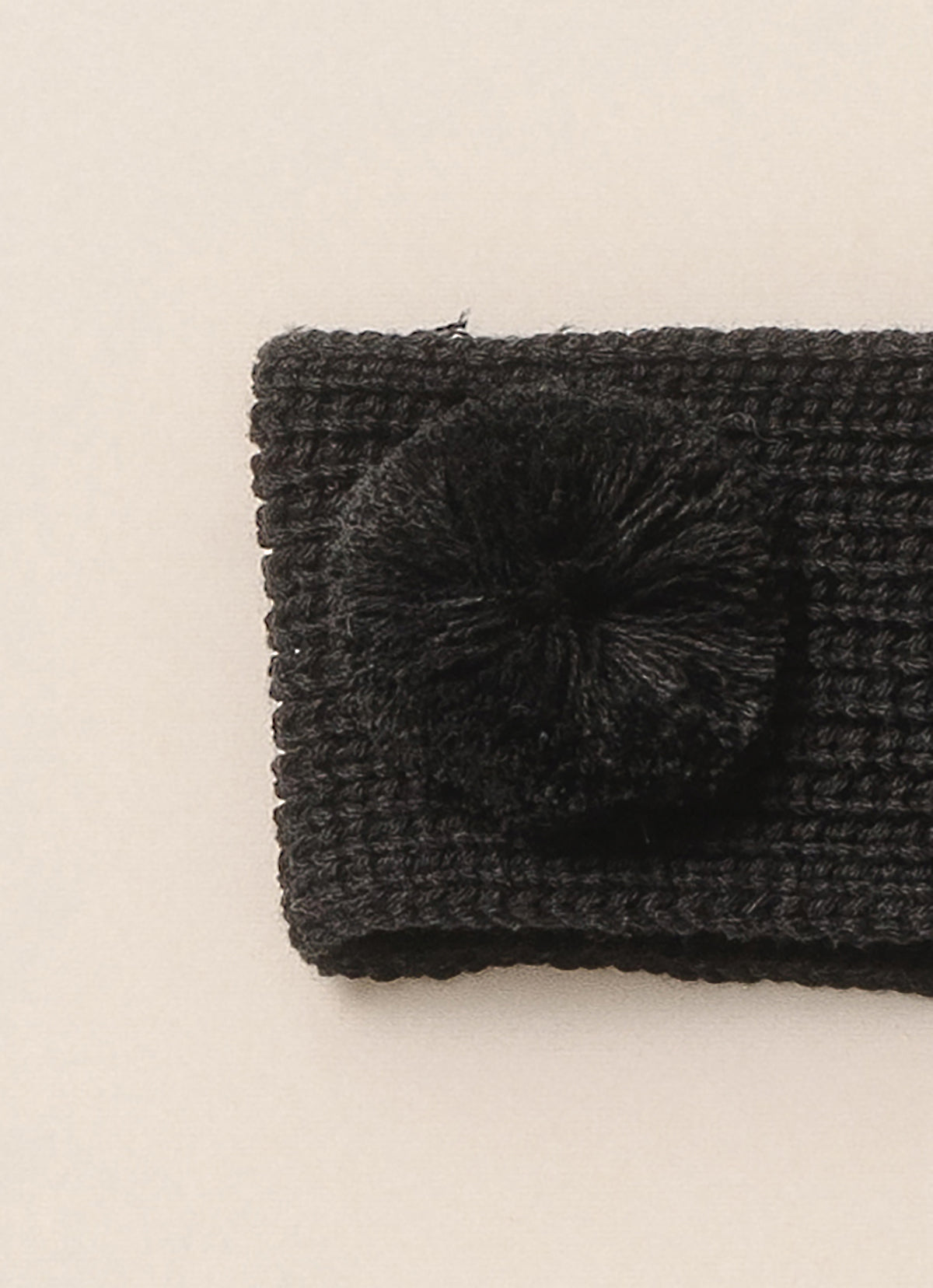 Faixa Tricot Pompons
