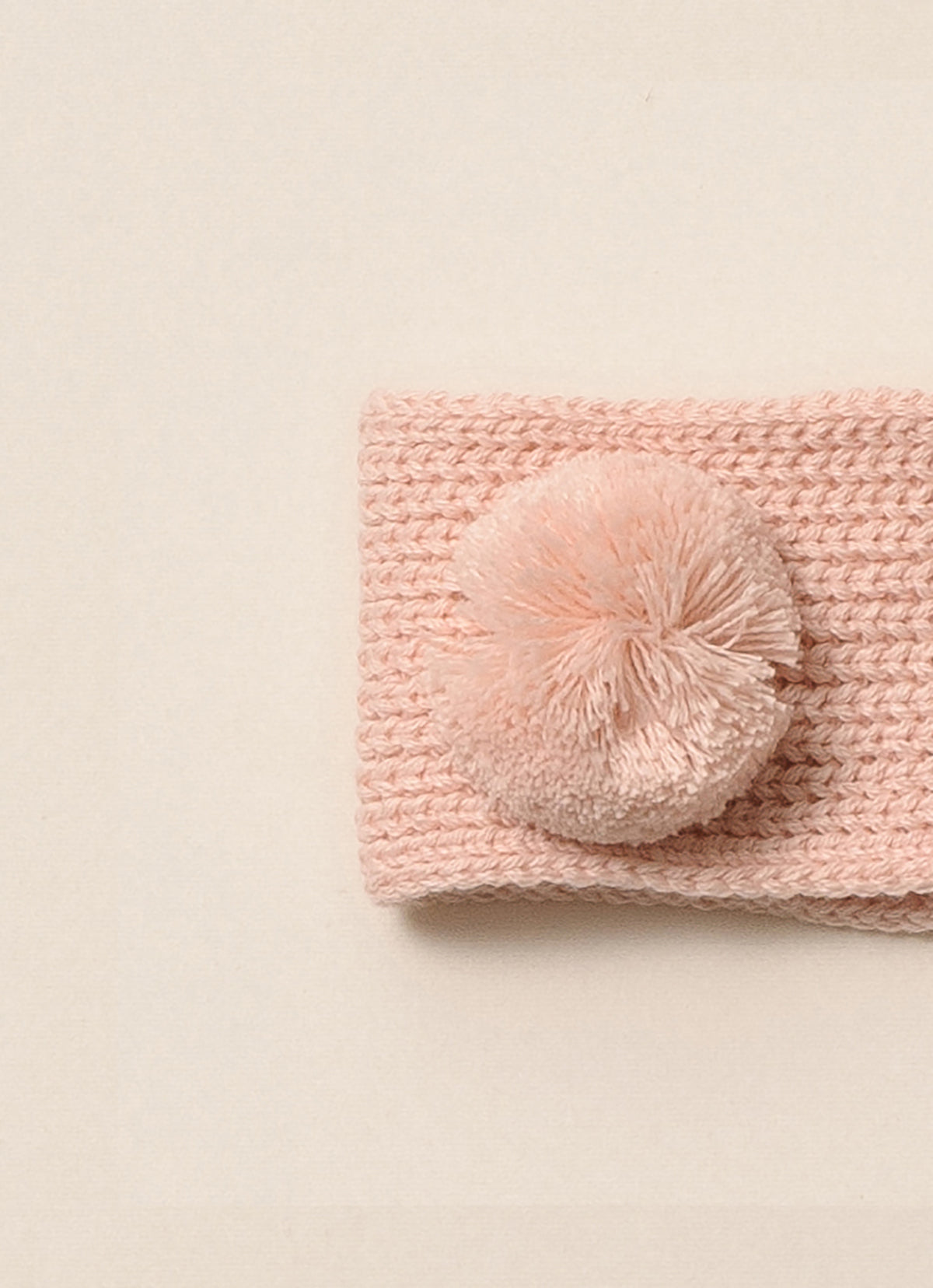 Faixa Tricot Pompons