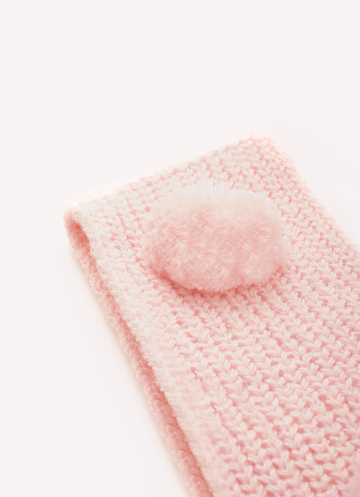 Faixa Tricot Pompons
