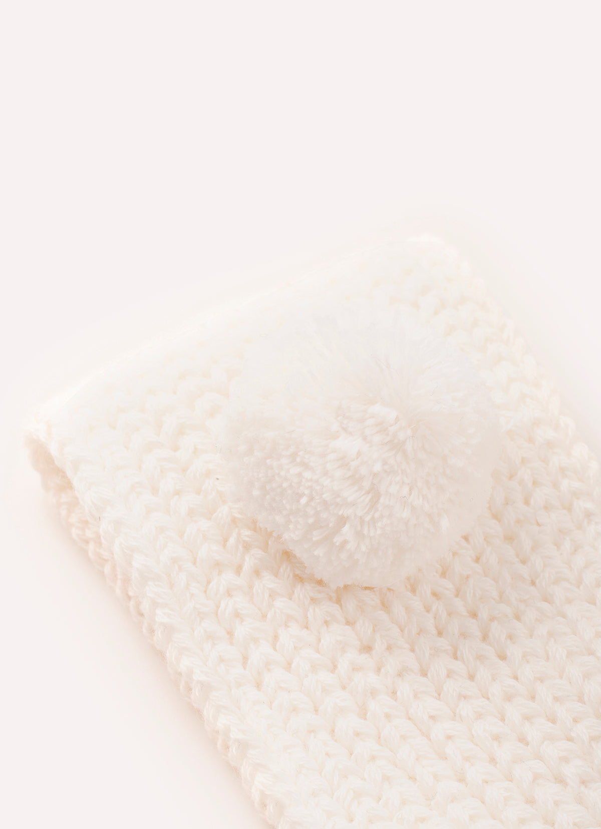 Faixa Tricot Pompons