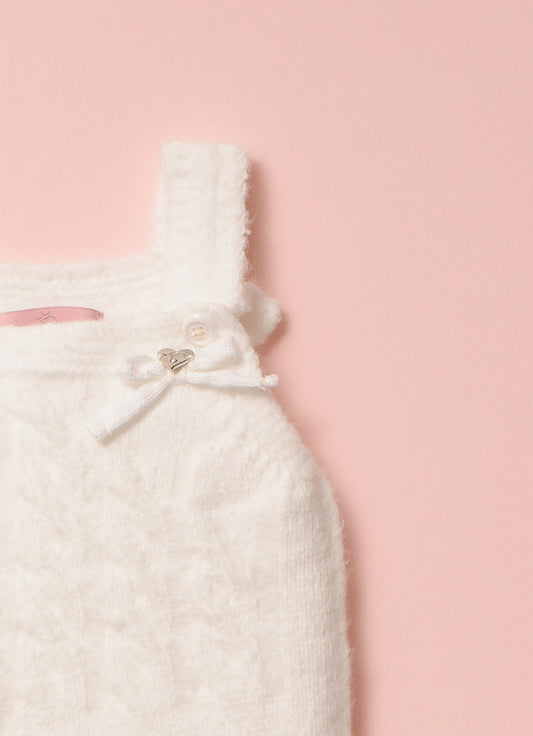 Macacão Tricot Sem Costura Fio Fofinho Pmini