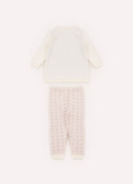 Conj Tricot Jacquard Mini Flores Pmini
