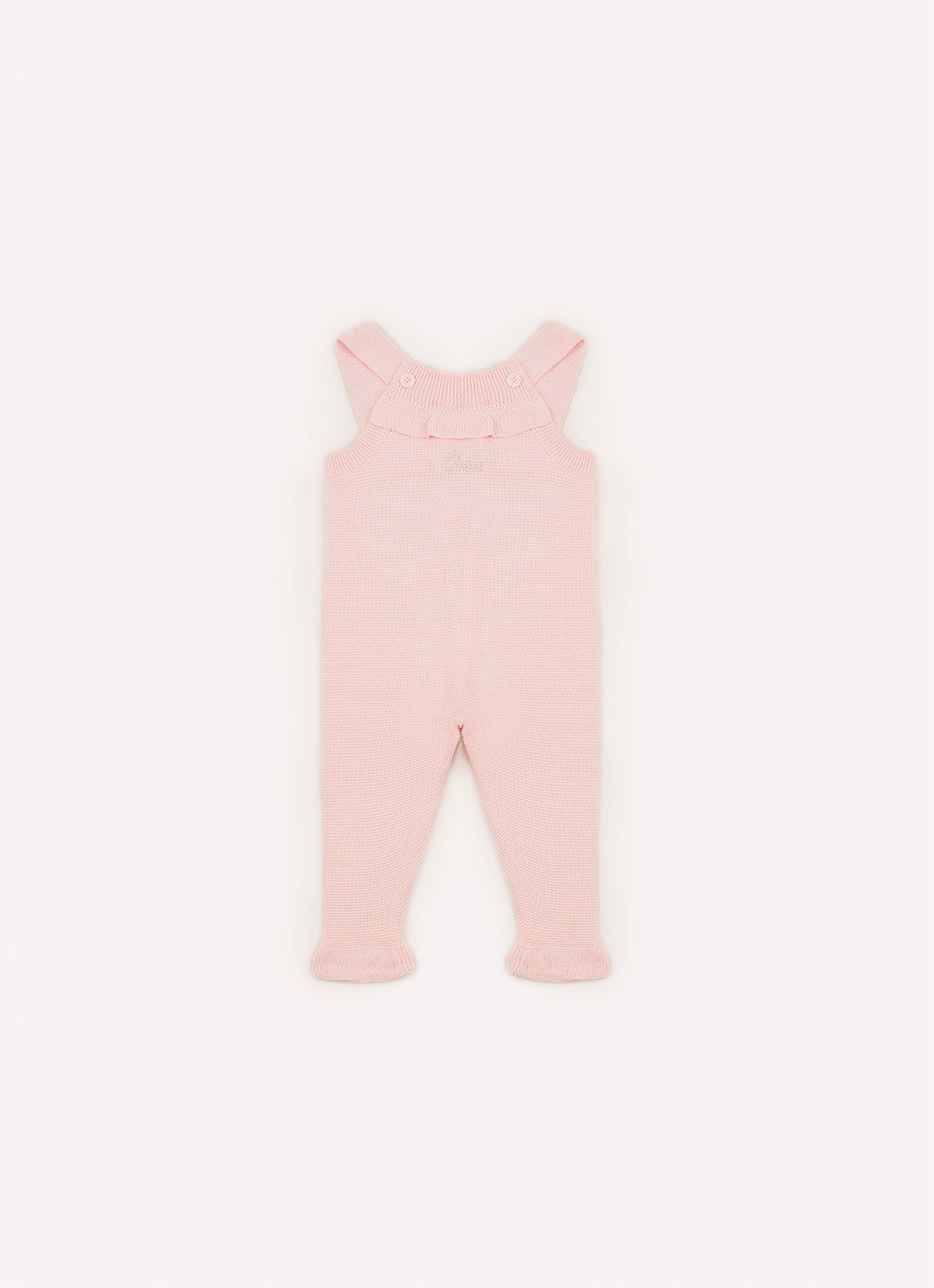 Macacão Tricot Ponto Arroz Babadinho Pmini