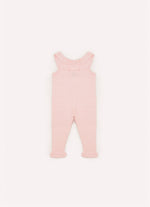 Macacão Tricot Ponto Arroz Babadinho Pmini