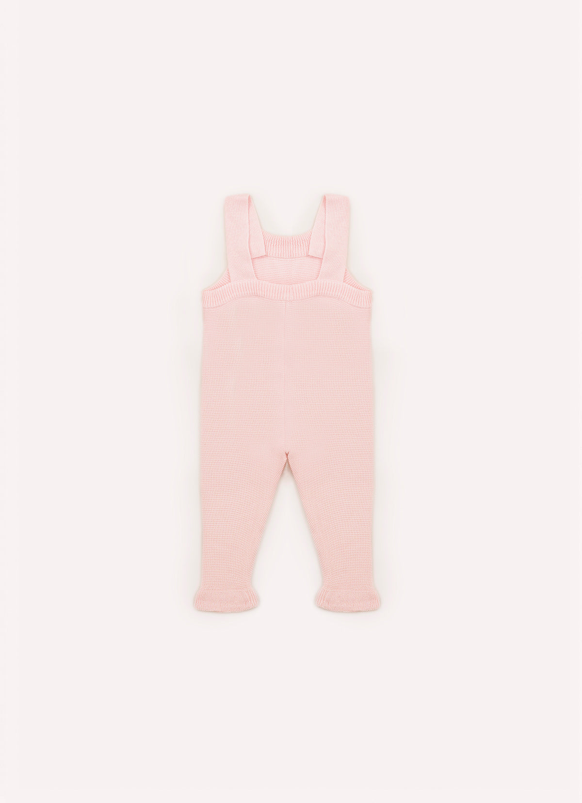 Macacão Tricot Ponto Arroz Babadinho Pmini