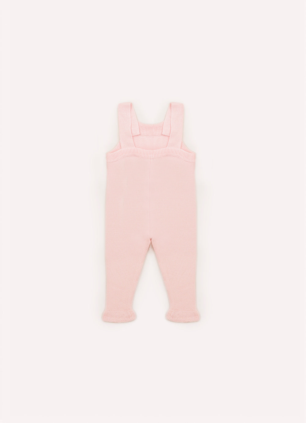 Macacão Tricot Ponto Arroz Babadinho Pmini