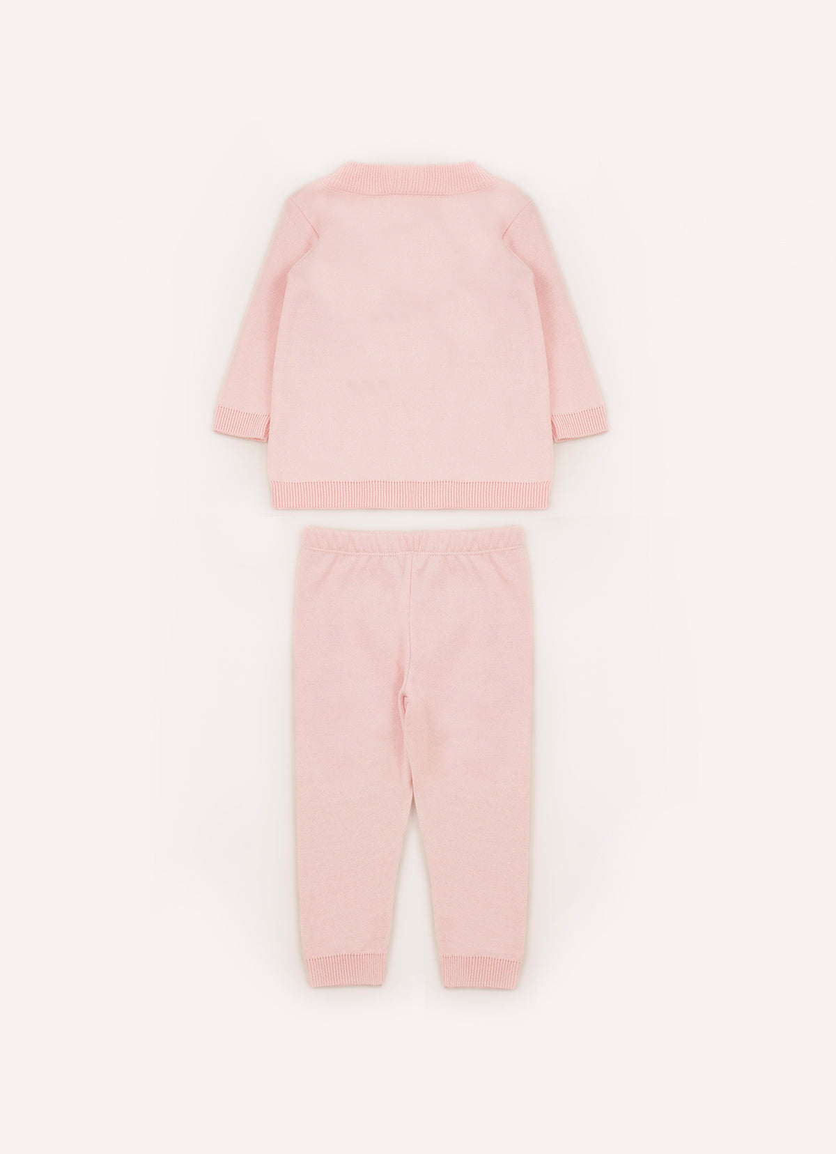 Conj Tricot Blusa e Calça Ursinhas Crochê Pmini