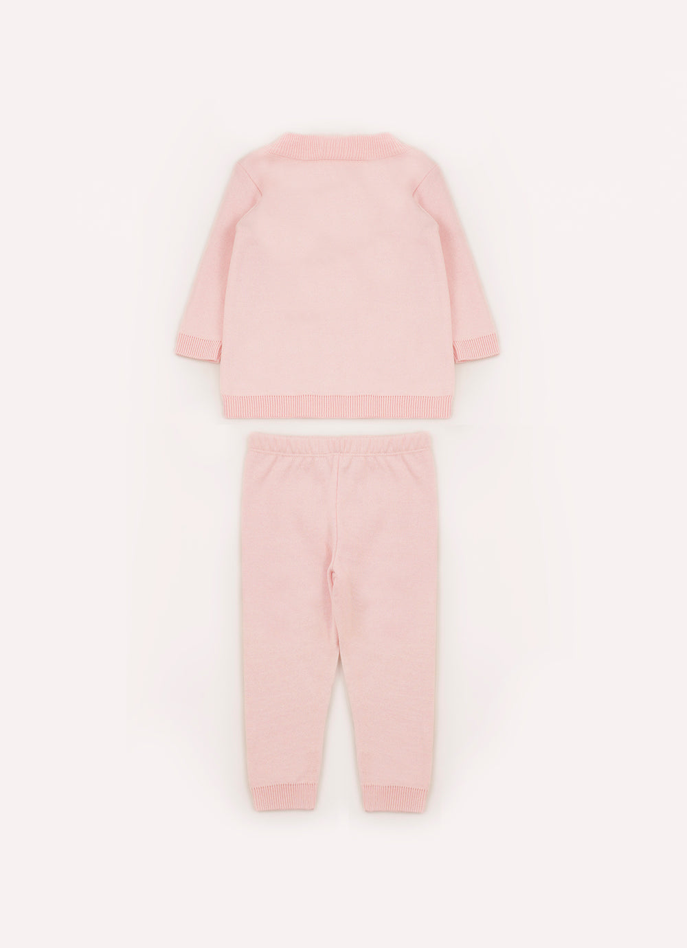 Conj Tricot Blusa e Calça Ursinhas Crochê Pmini