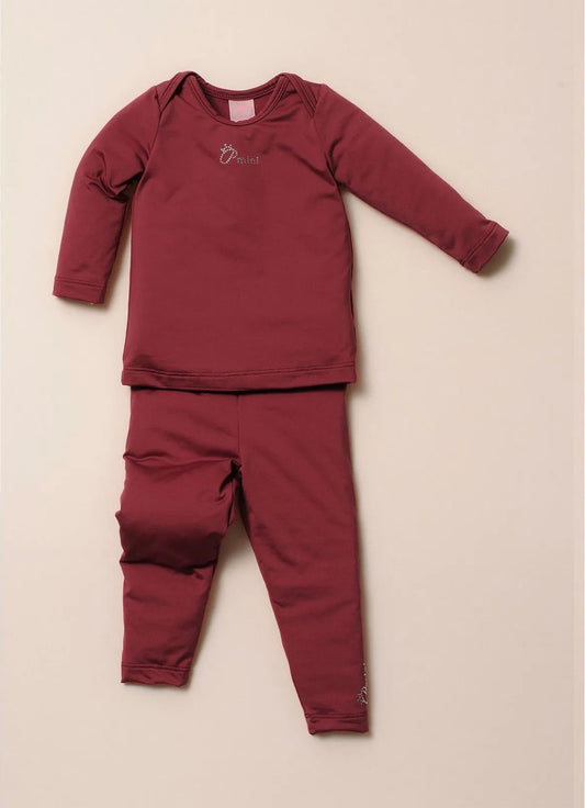 Conjunto Blusa e Calça Malha Térmica Pmini