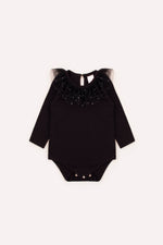 Body Cotton Gola Tule Cristais