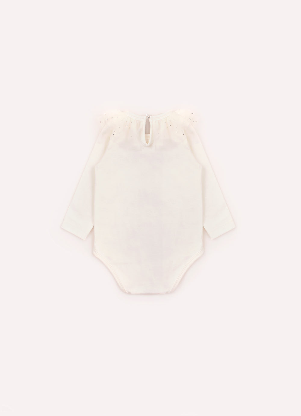 Body Cotton Gola Tule Cristais