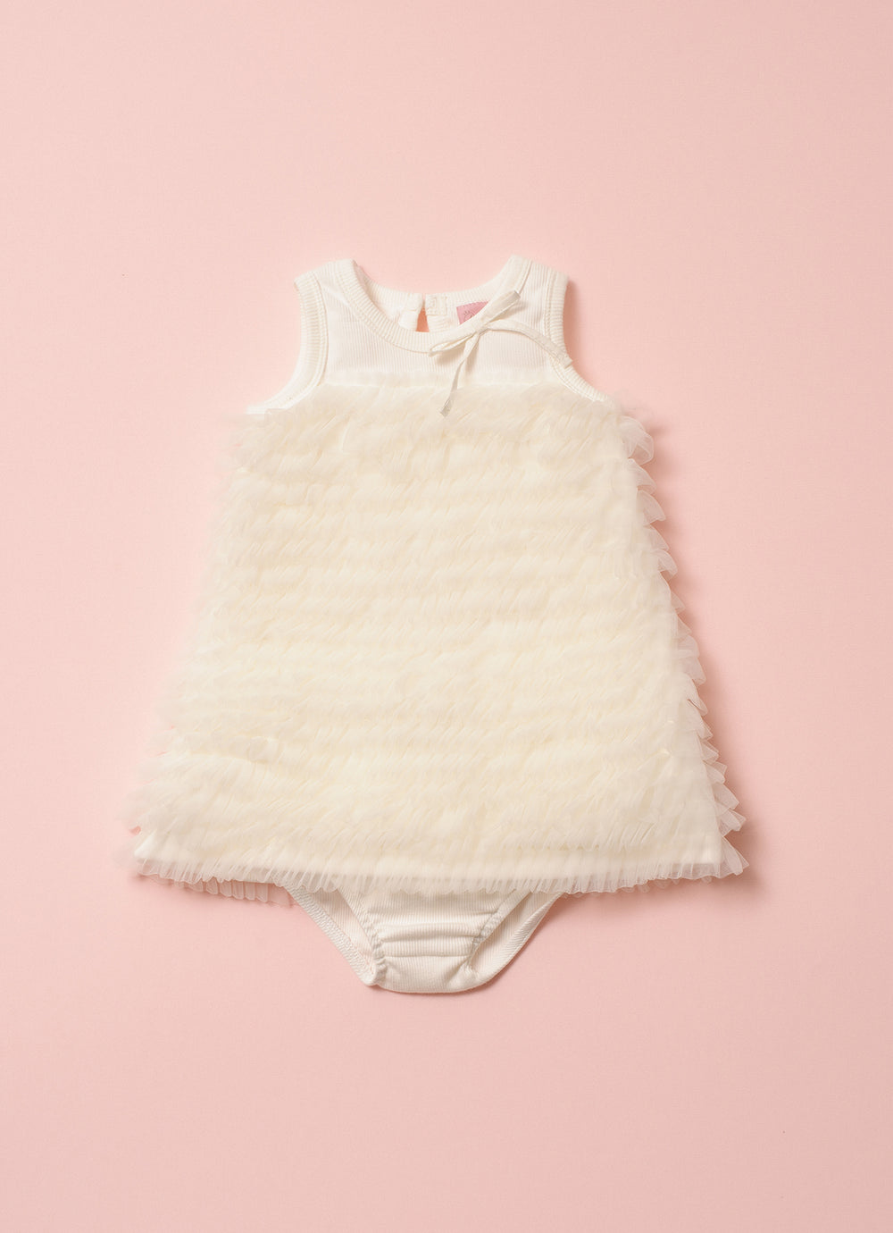 Vestido Ribana Babadinhos Tule Pmini