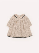 Vestido Algodão Estampa Toile Babado Pmini Com Calcinha
