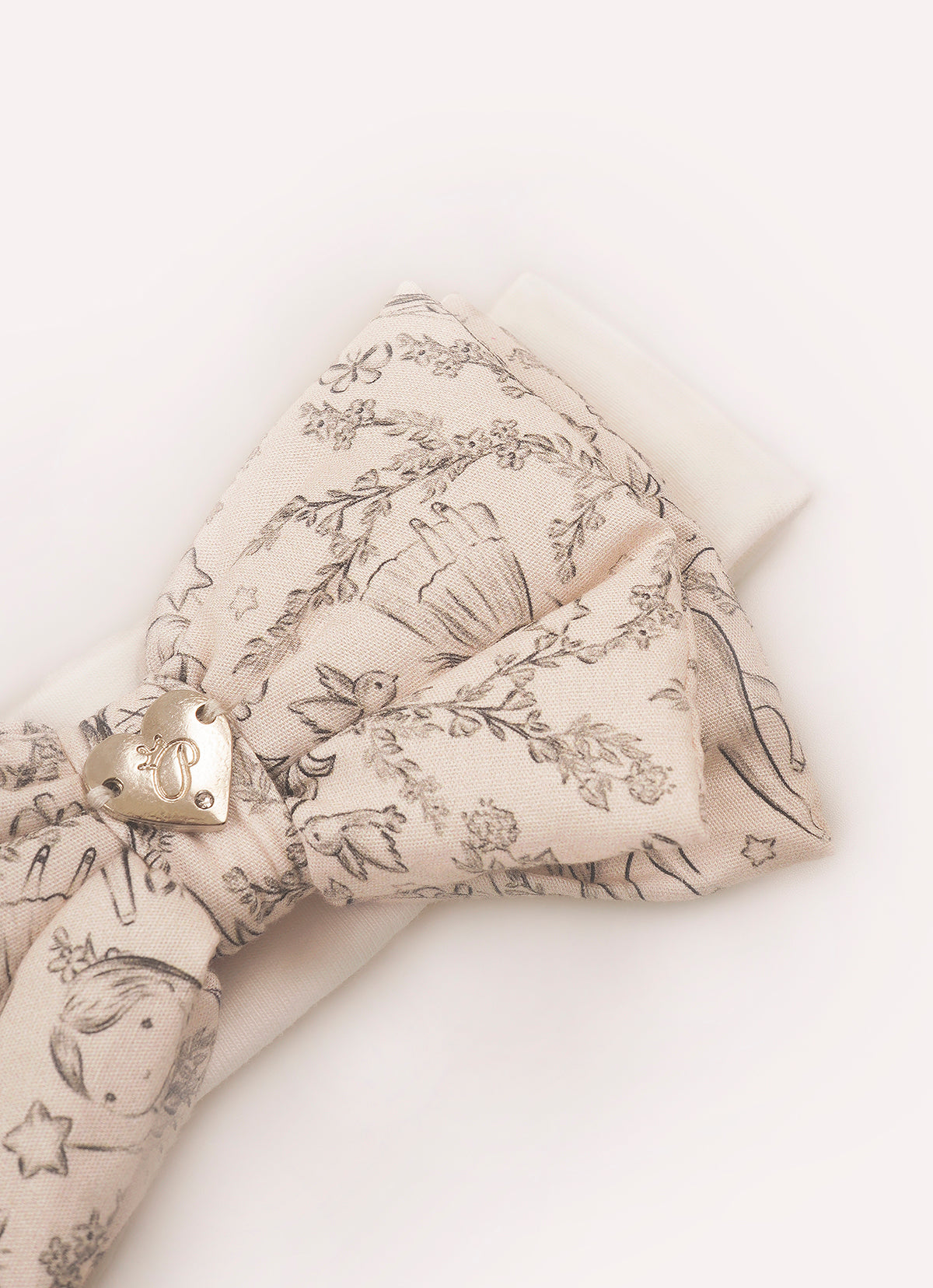 Faixa Laço Puffer Estampado Pmini