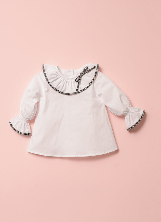Camisa Algodão Golinha Debrum Xadrez Pmini