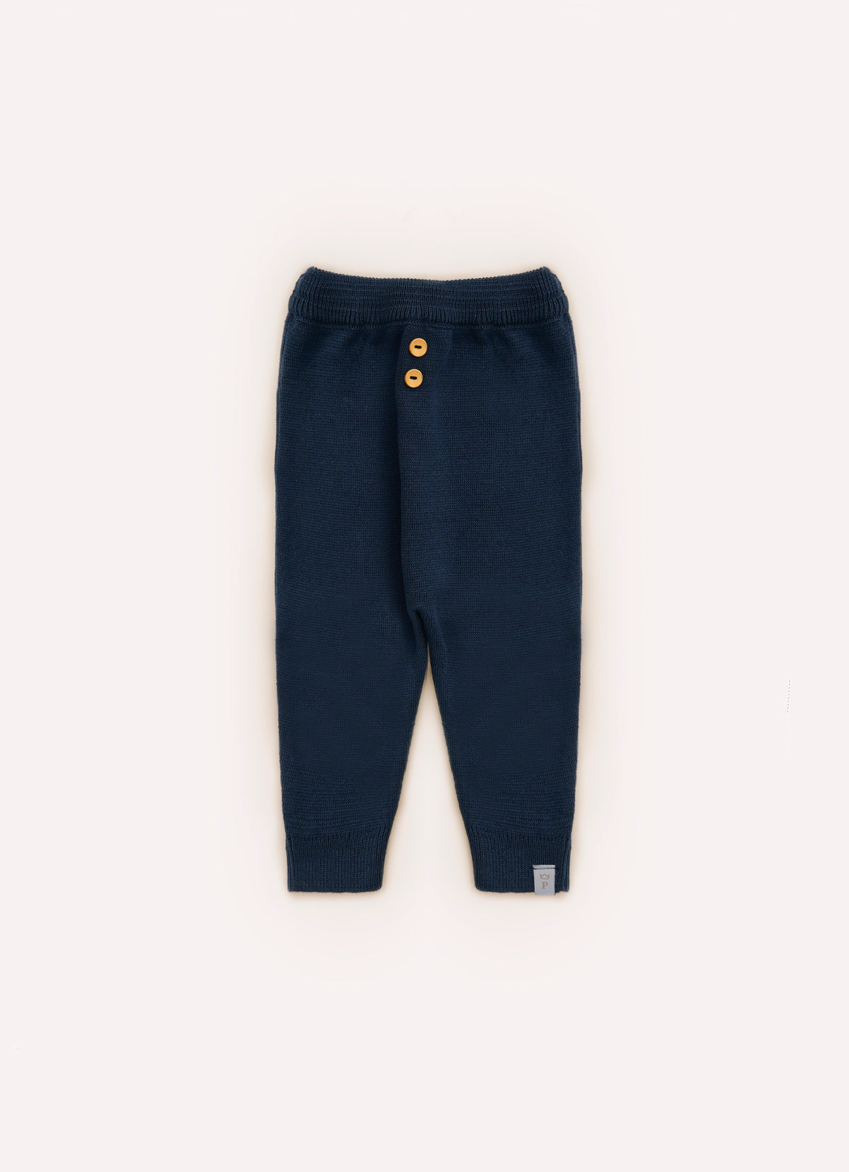 Calça Tricot Malha Botões For Boys