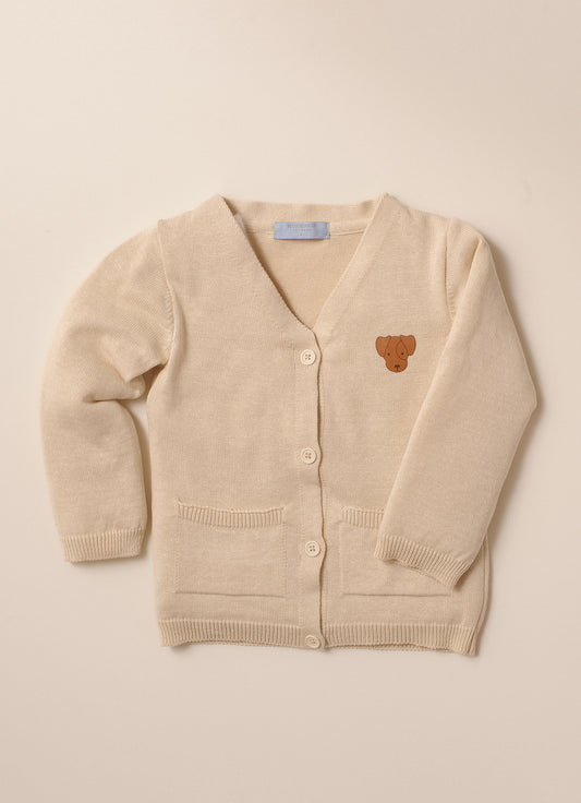 Cardigan Tricot Bolsos For Boys