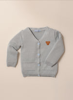 Cardigan Tricot Bolsos For Boys