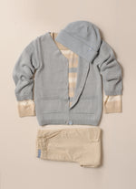 Cardigan Tricot Bolsos For Boys
