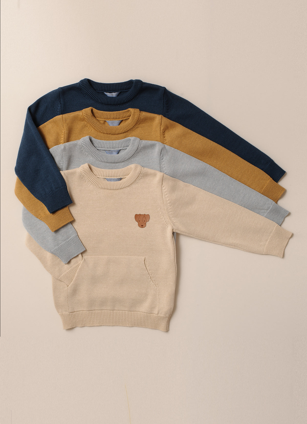 Blusa Tricot Bolso Canguru For Boys