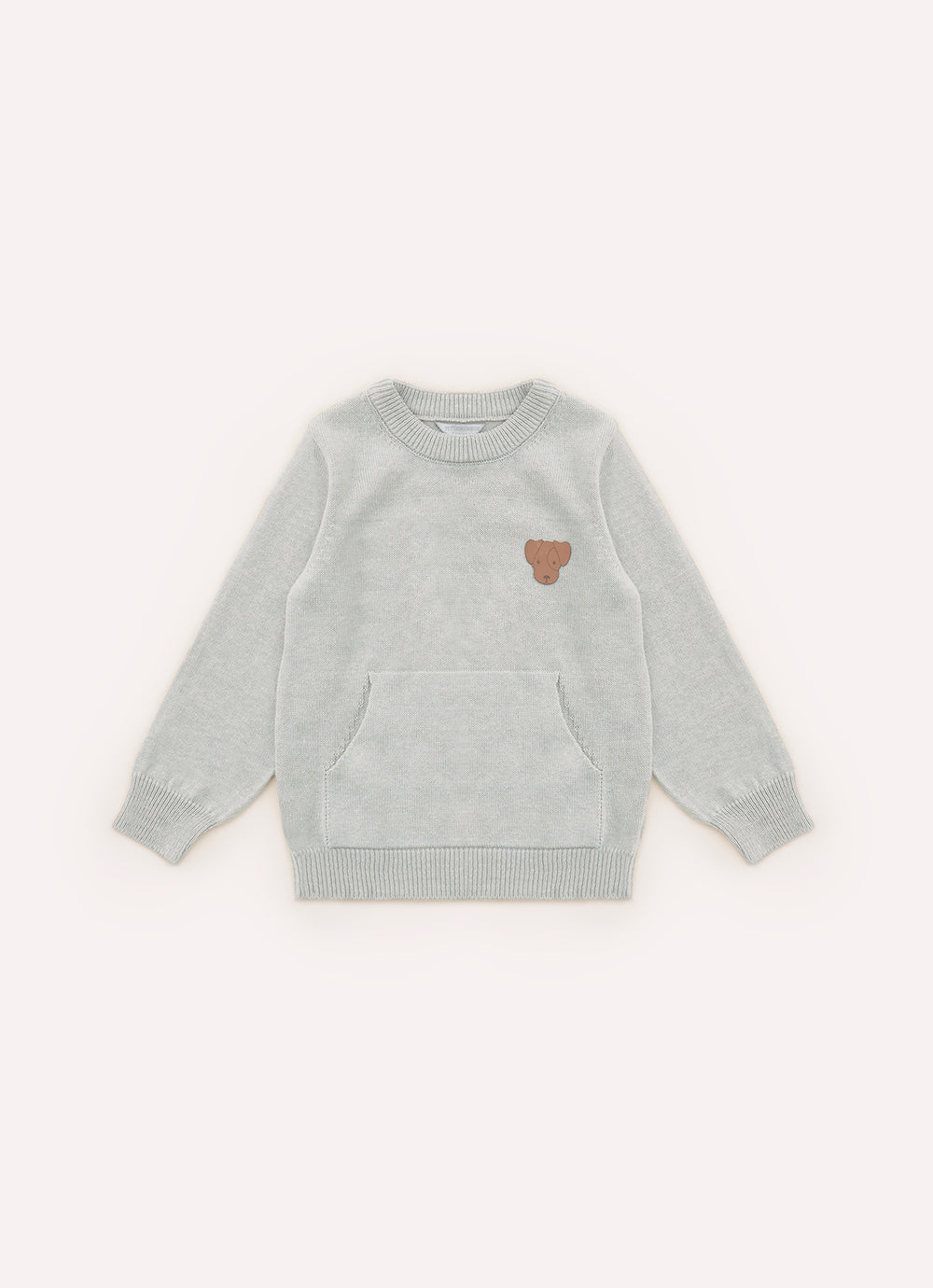 Blusa Tricot Bolso Canguru For Boys