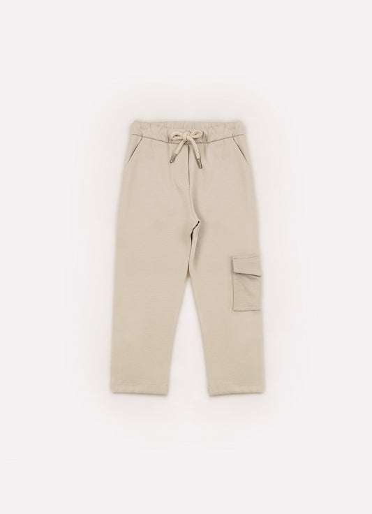 Calça Alfaiataria Malha Bolso Lateral