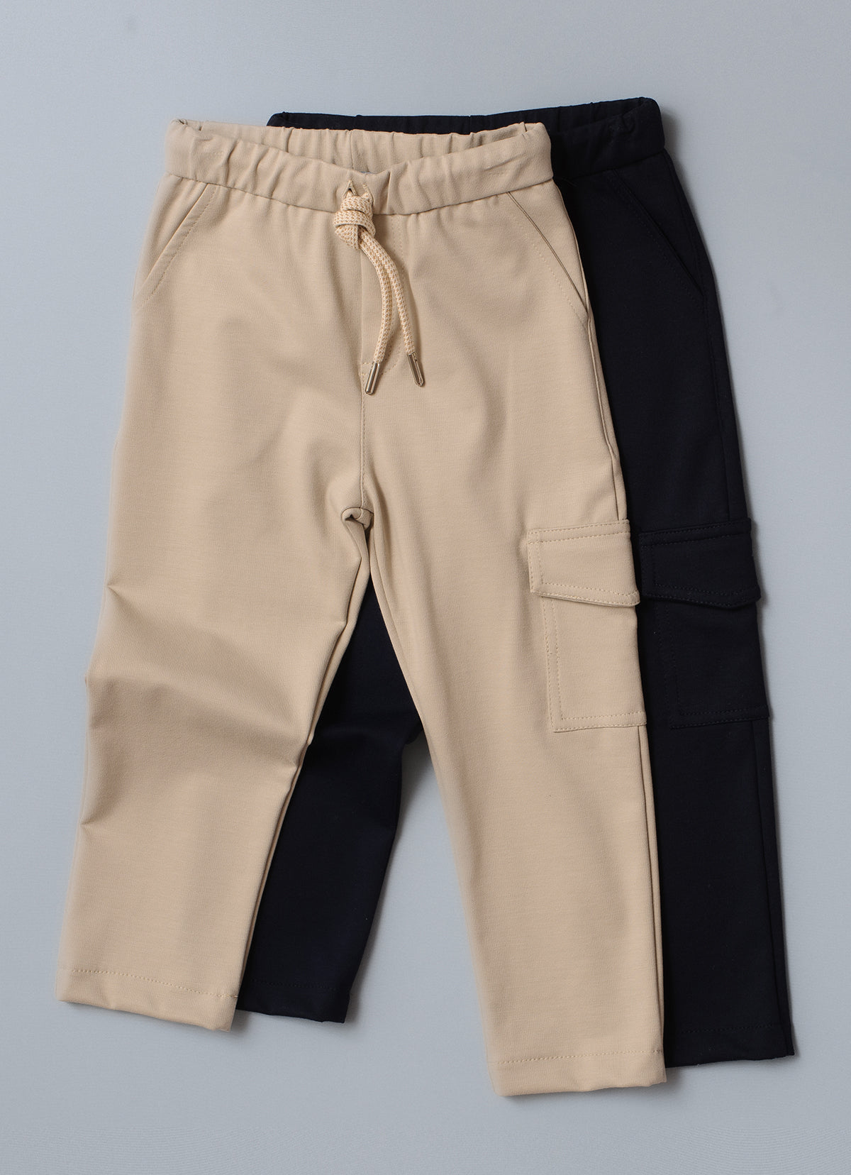 Calça Alfaiataria Malha Bolso Lateral