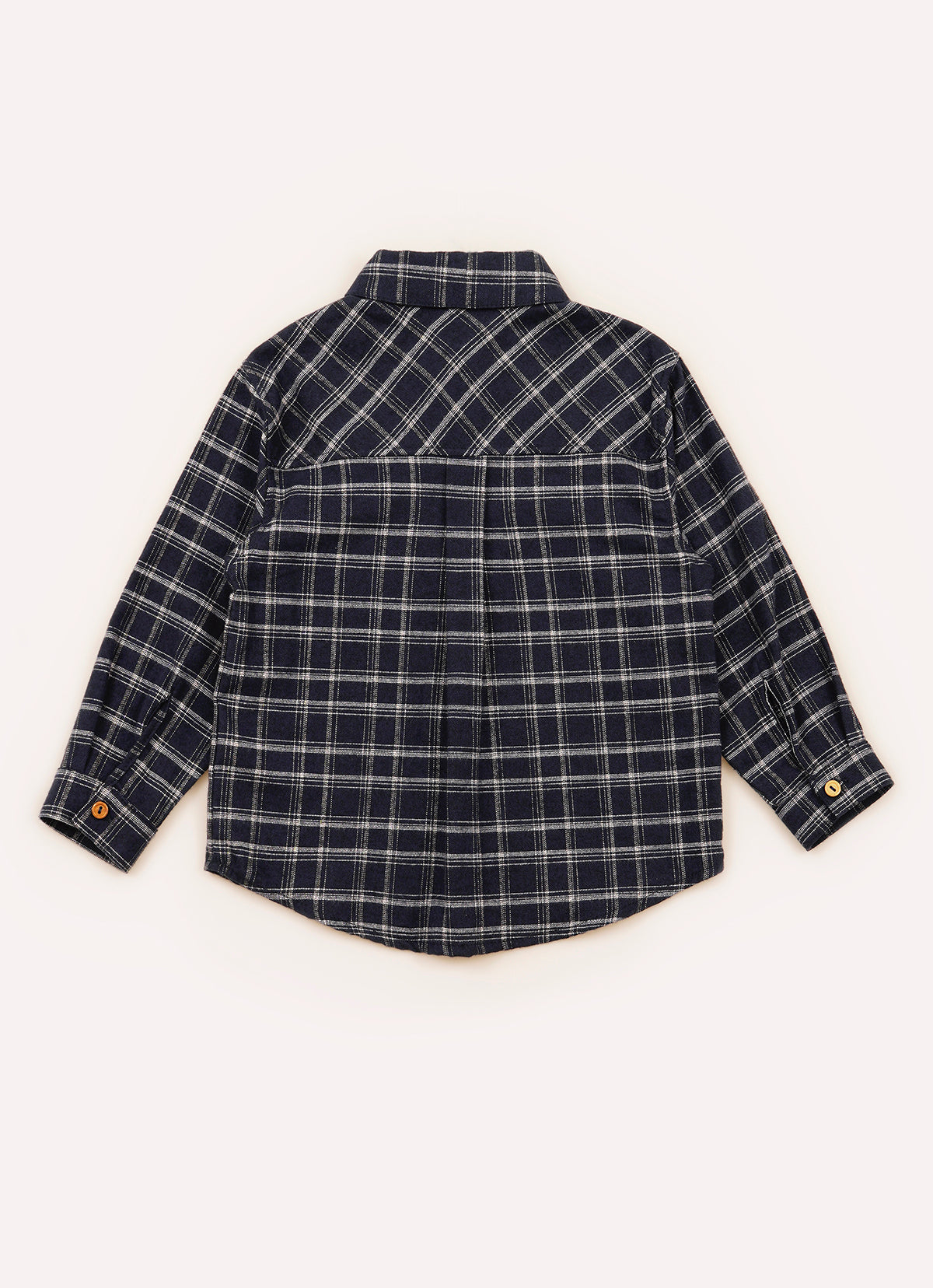 Camisa Xadrez Flanelada Blue For Boys