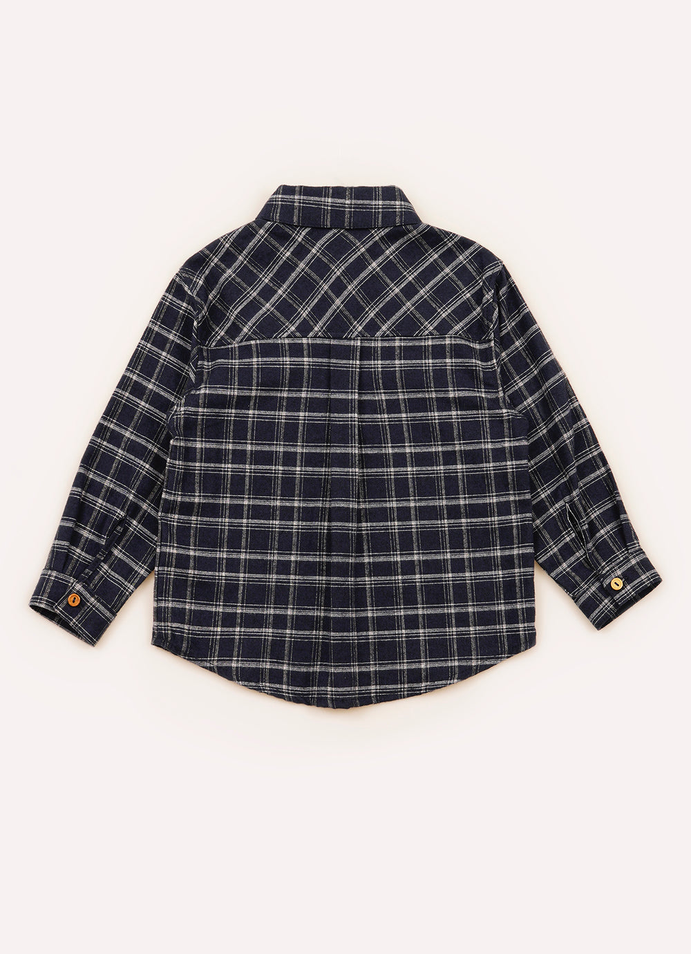 Camisa Xadrez Flanelada Blue For Boys