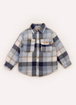 Camisa Xadrez Flanelada Forro Pele Carneirinho For Boys