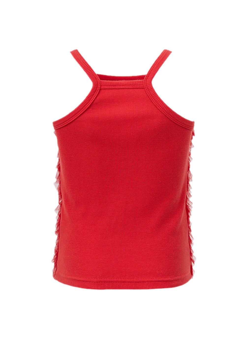 Conjunto Blusa Tule Frufru e Saia Natal