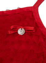 Conjunto Blusa Tule Frufru e Saia Natal