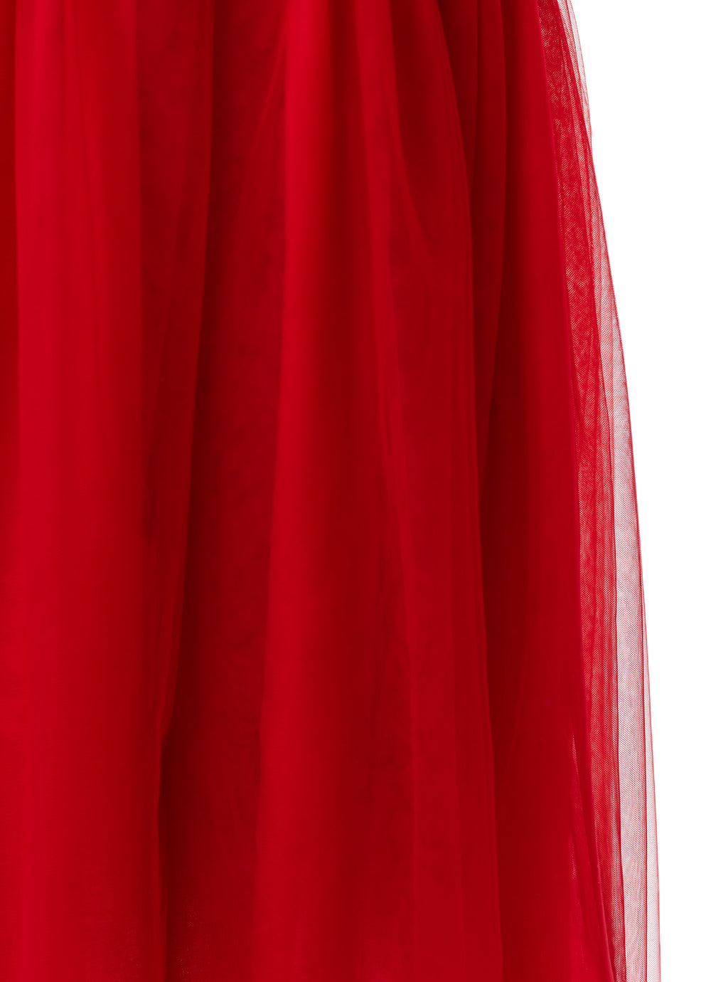 Vestido Tricoline Babado Tule Natal