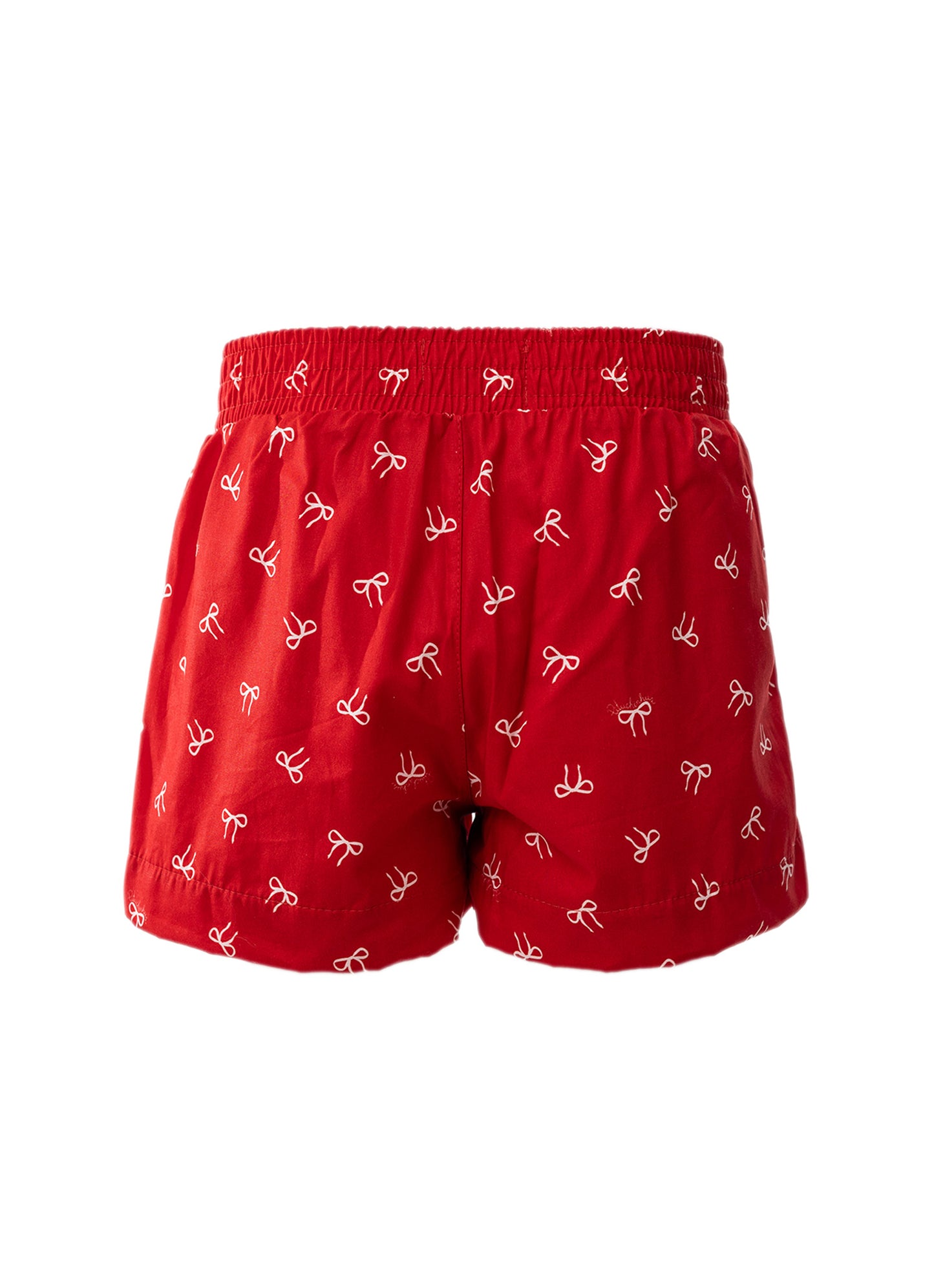 Conjunto Regata Ribana Cristal e Short Algodão Lacinhos Natal