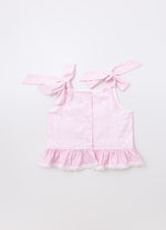 Blusa Algodão Mini Listrado