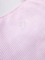Blusa Algodão Mini Listrado