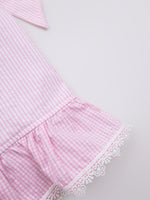 Blusa Algodão Mini Listrado