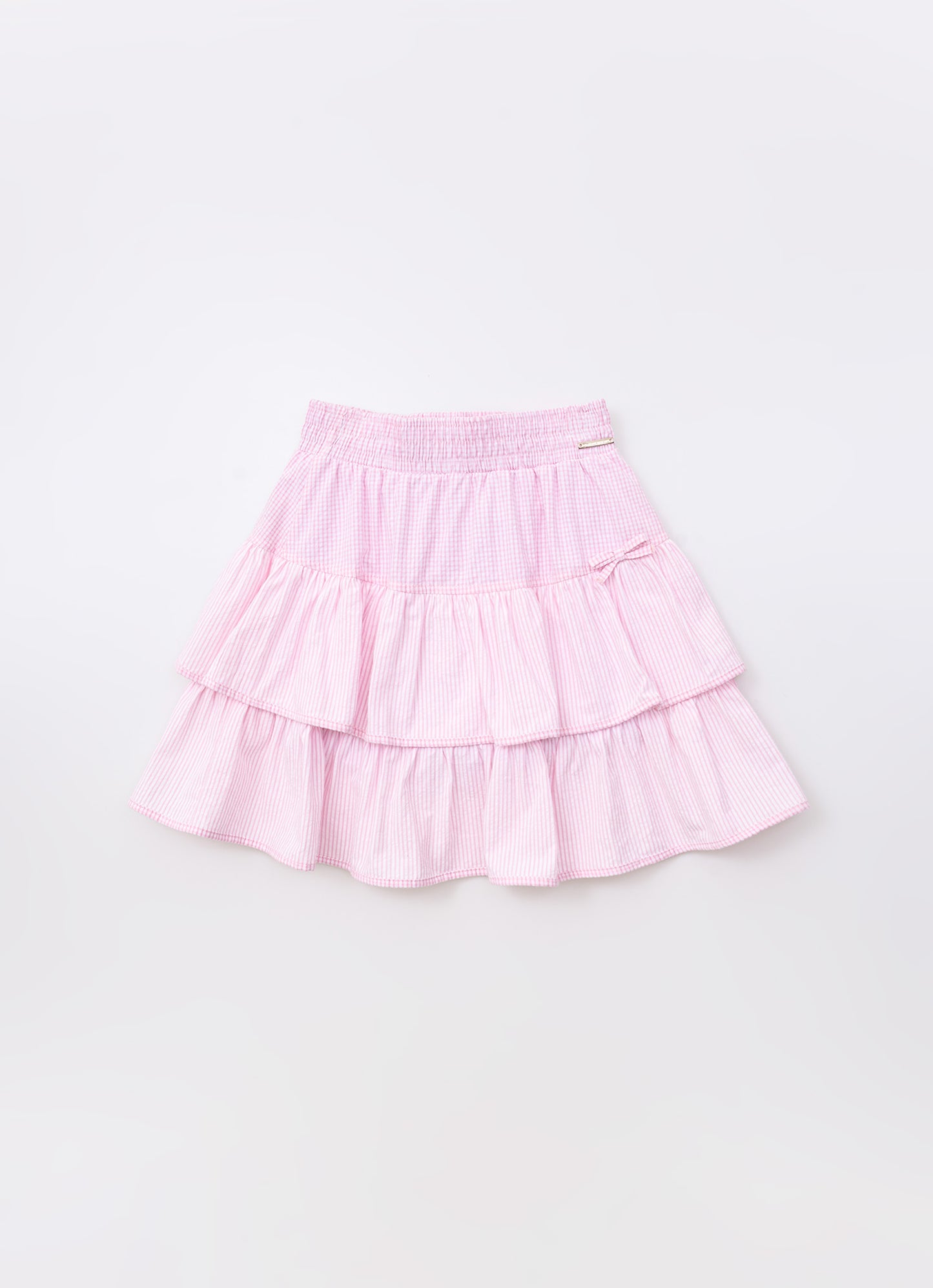 Saia Short Babados Algodão