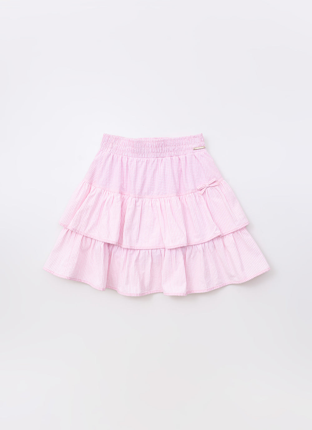 Saia Short Babados Algodão