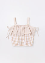 Blusa Ciganinha Algodão Patches