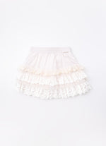 Saia Short Algodão Babados