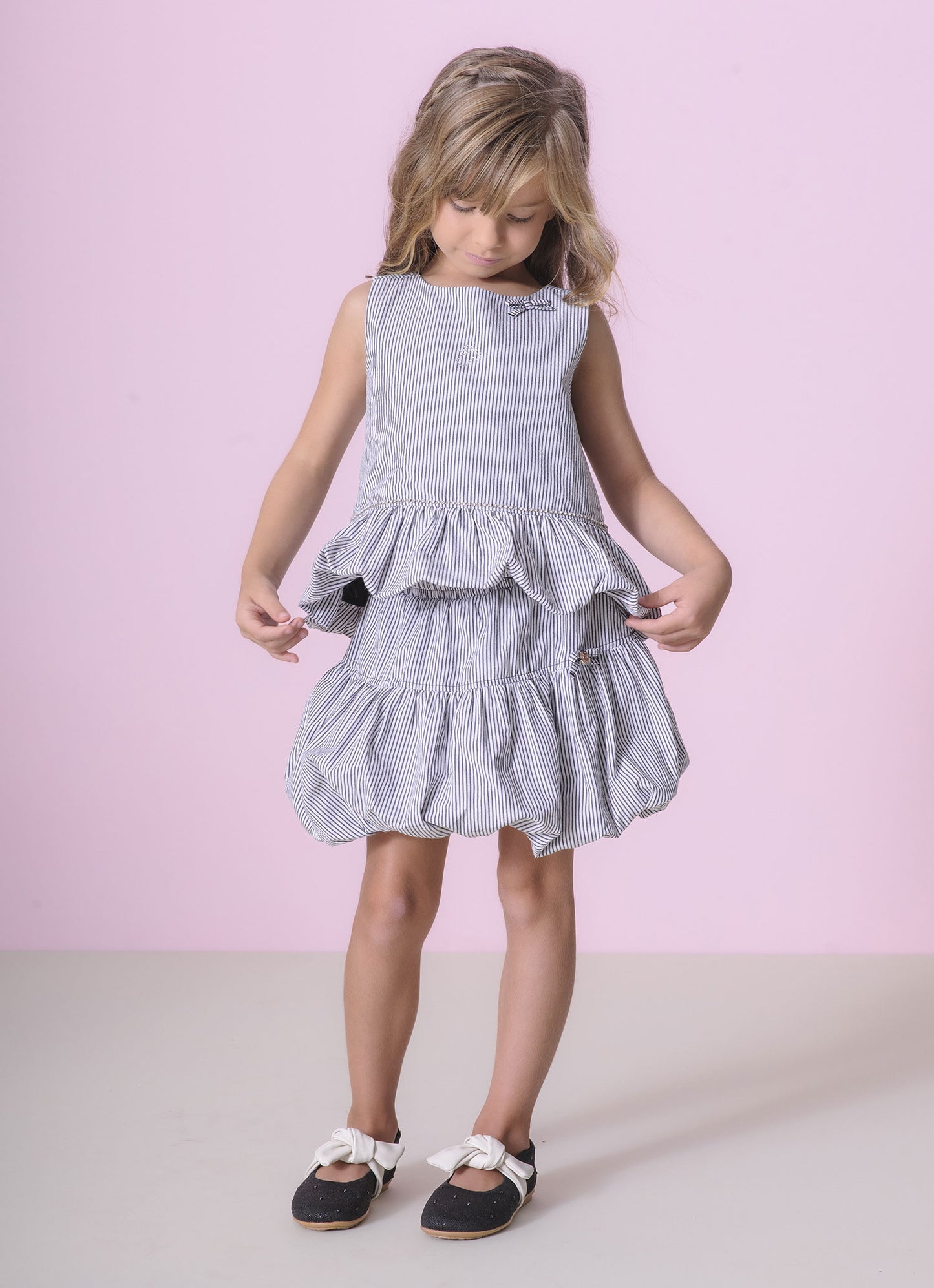 Blusa Algodão Babado Balonê Cristal