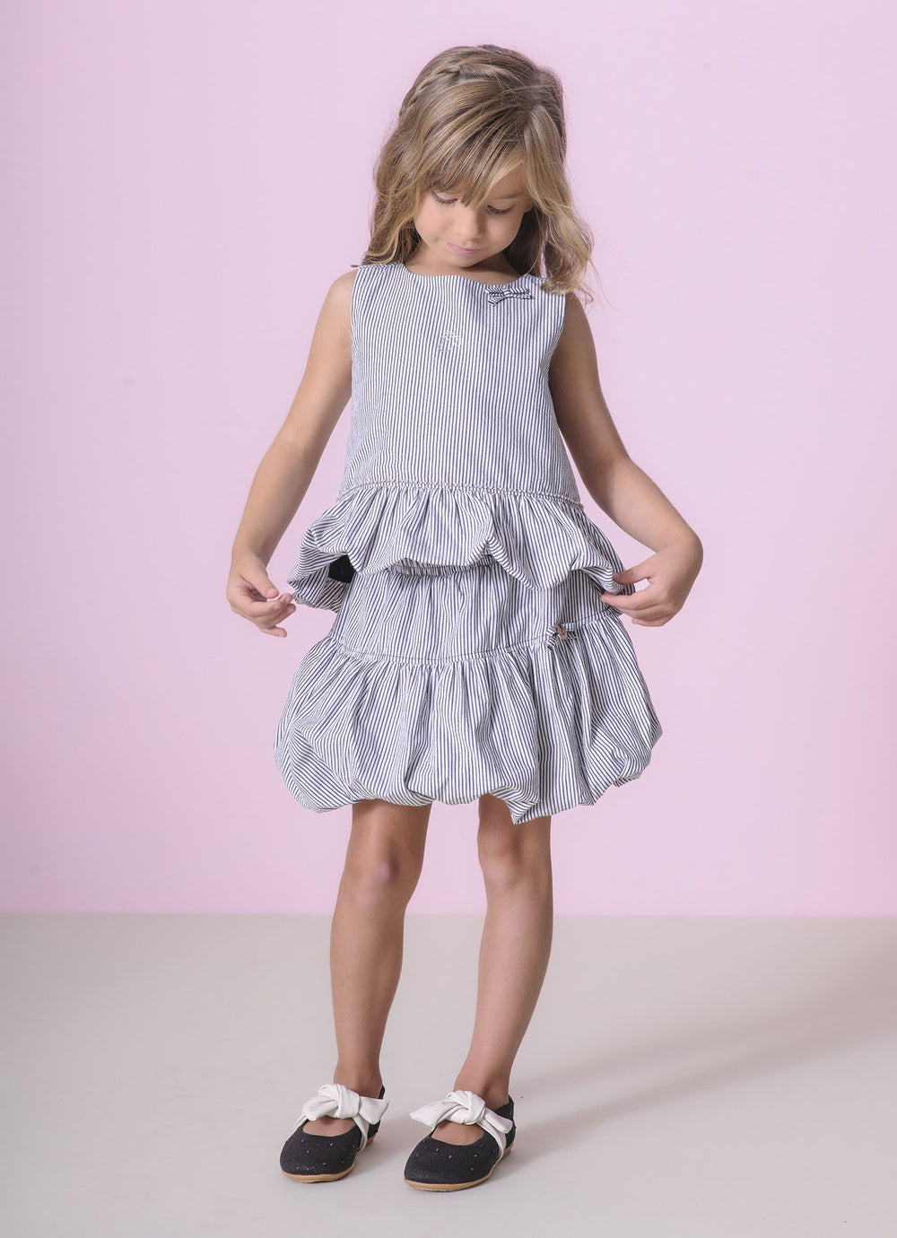 Blusa Algodão Babado Balonê Cristal