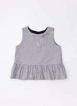 Blusa Algodão Babado Balonê Cristal